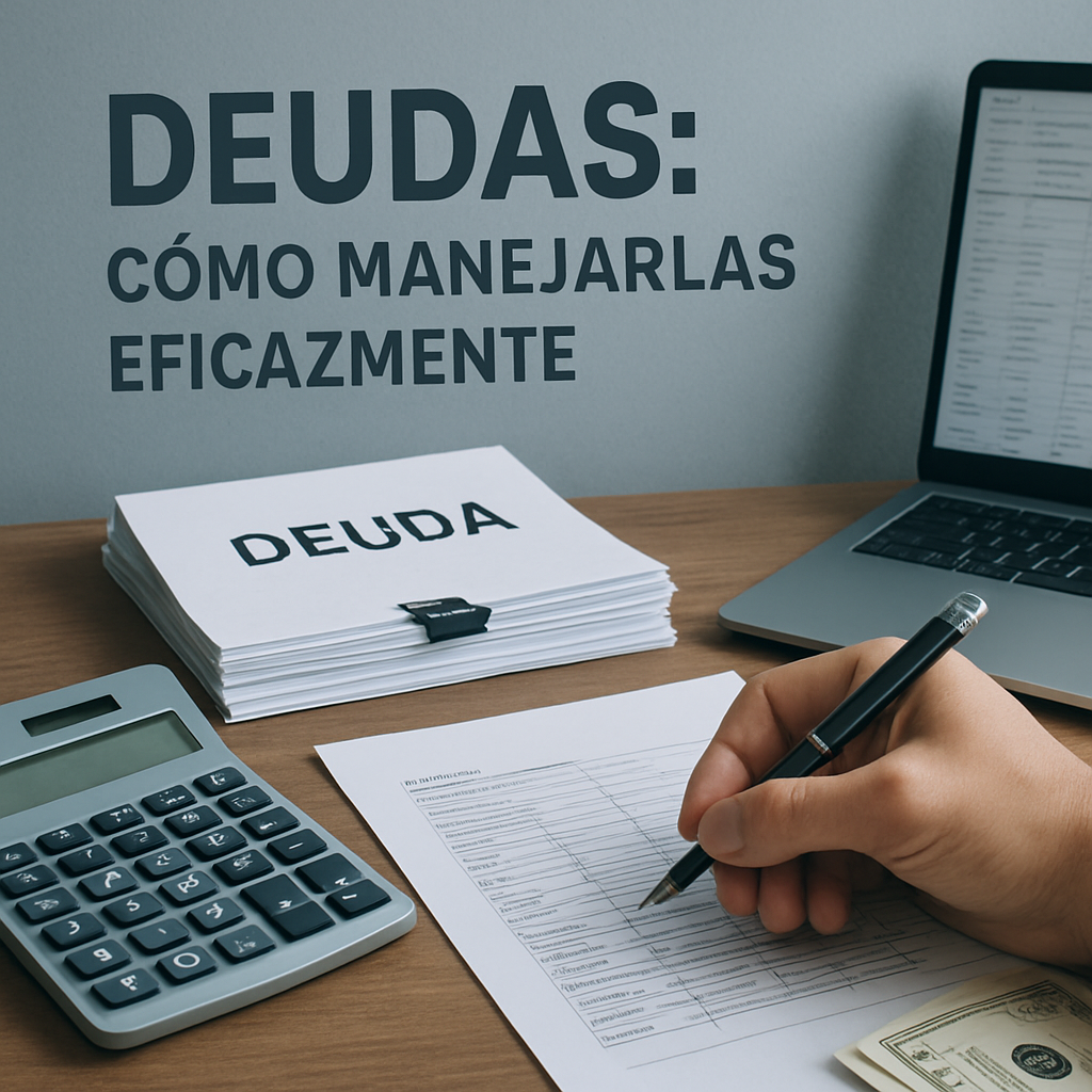 Deudas cómo manejarlas eficazmente